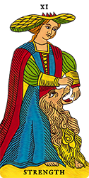 Marseilles Tarot - Strength